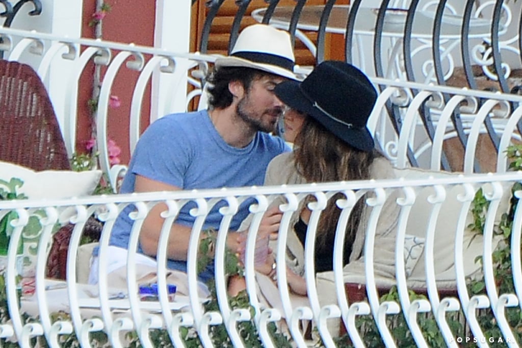 Ian Somerhalder and Nikki Reed Show PDA in Italy | Pictures