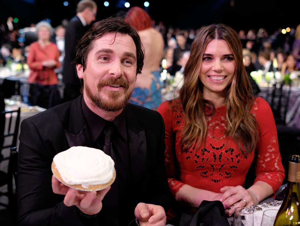 Pictured: Christian Bale and Sibi Blazic