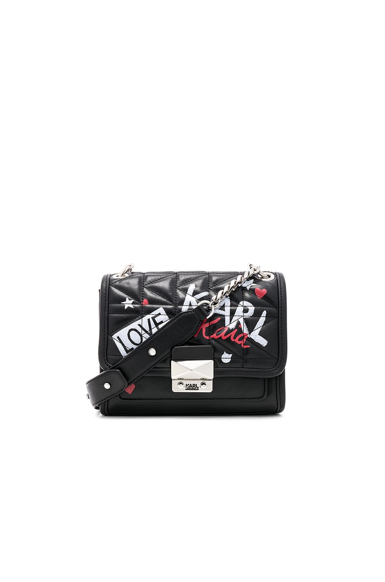 Karl x Kaia Graffiti Mini Shoulder Bag