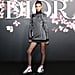 Bella Hadid Flower Sneakers at Dior Show