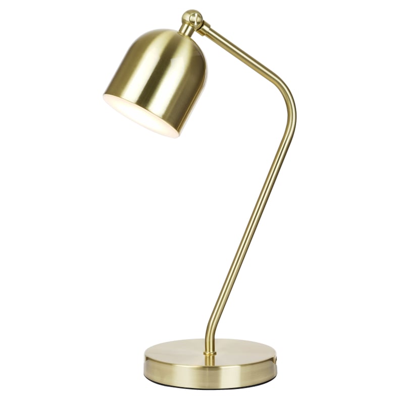 A sleek desk lamp