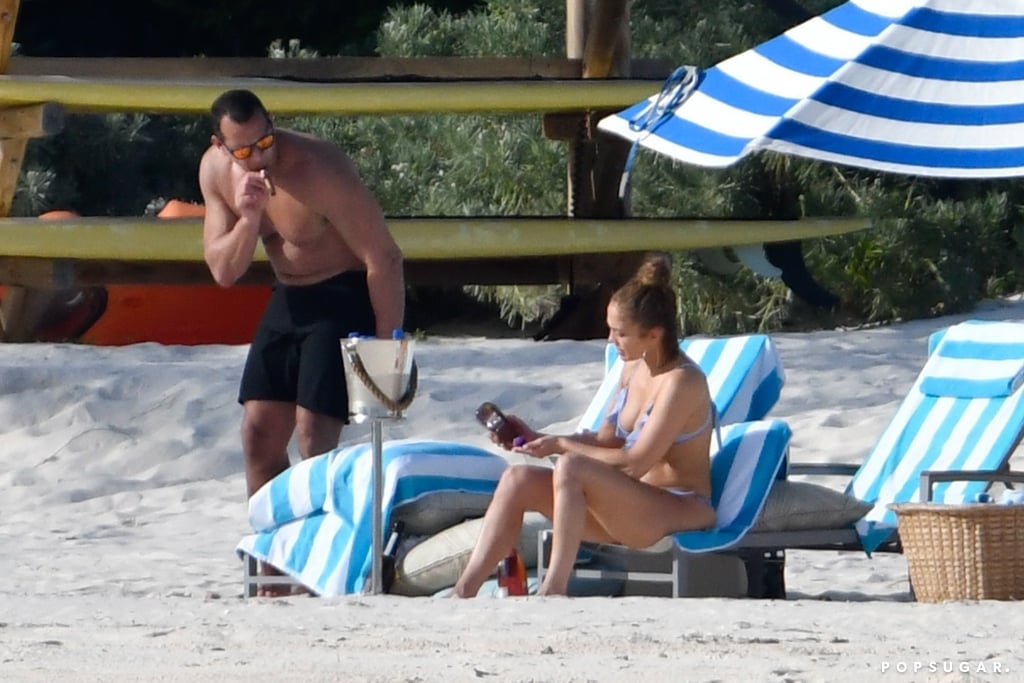 Jennifer Lopez and Alex Rodriguez in the Bahamas March 2019