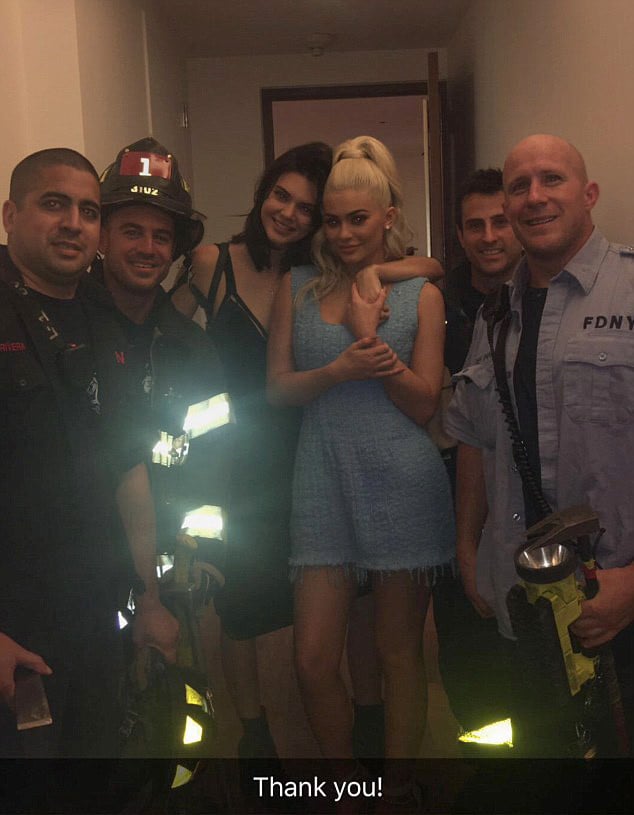 Kylie and Kendall Jenner Rescued From Elevator by NYFD
