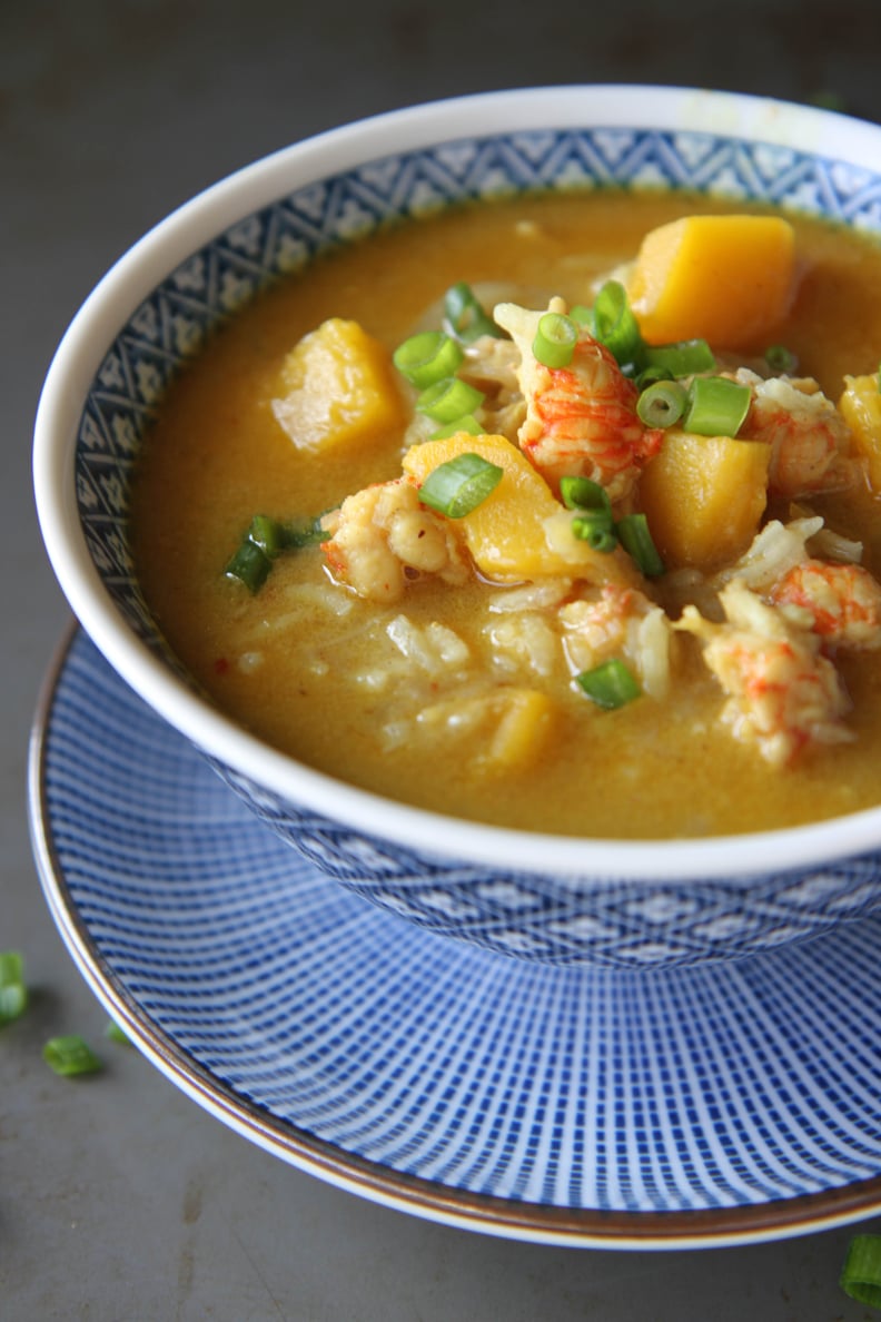 Curried Shrimp and Pumpkin Soup