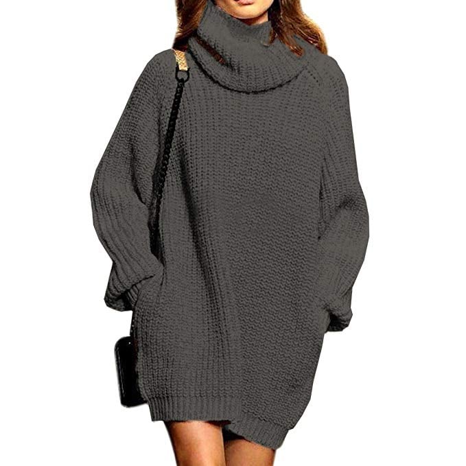 SSeary Turtleneck Oversized Sweater