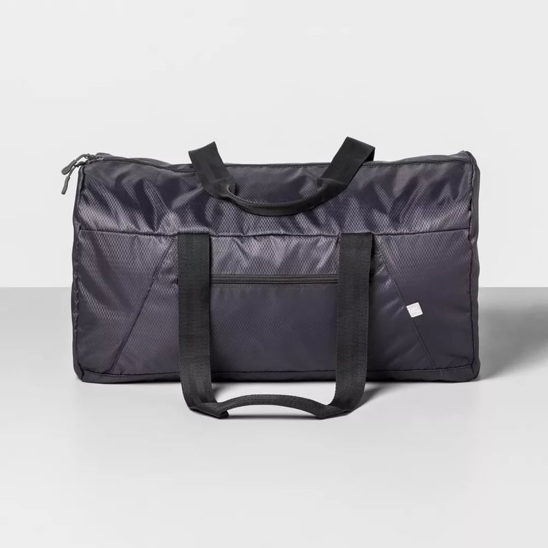 Made By Design 40L Packable Duffel Bag Gray