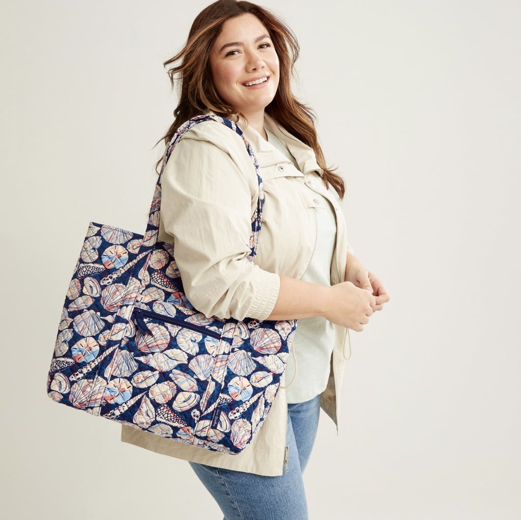 Vera Bradley Recycled Cotton Vera Tote Bag