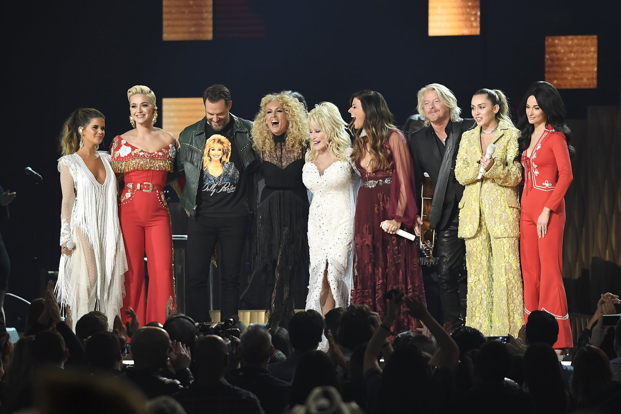Maren Morris Katy Perry Little Big Town Dolly Parton Miley Cyrus And Kacey Musgraves Country S Finest Musicians Take Their Cowboy Boots To The Grammys Red Carpet Popsugar Celebrity Photo 99