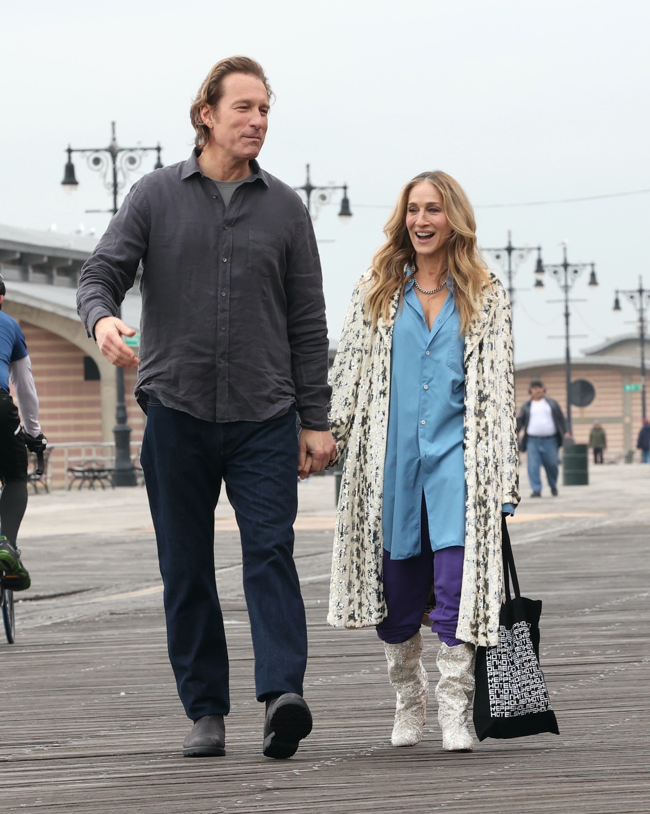 And Just Like That' Season 2: First Look at John Corbett as Aidan