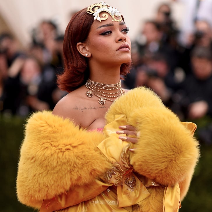 Rihanna At The Met Gala 2015 Pictures Popsugar Celebrity