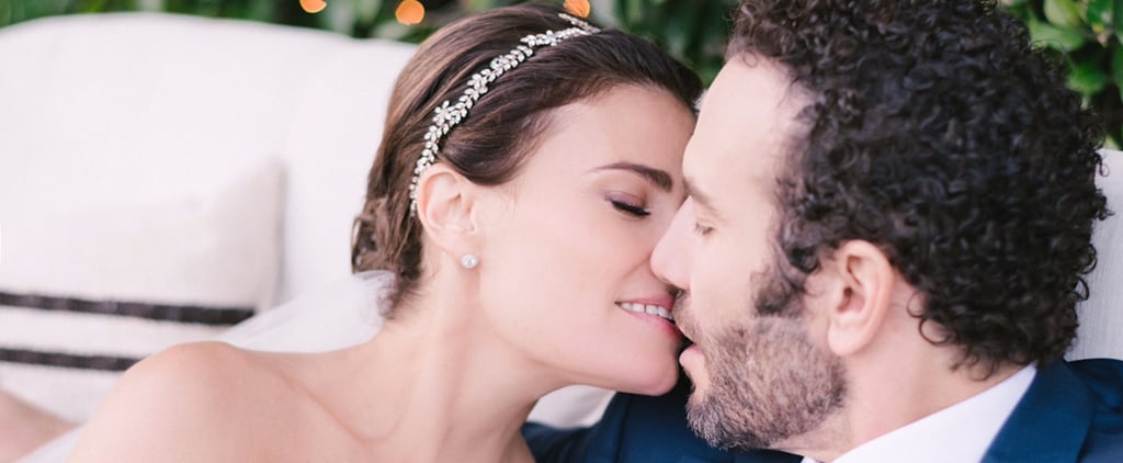 Idina Menzel Looked Like a Real-Life Princess on Her Wedding Day