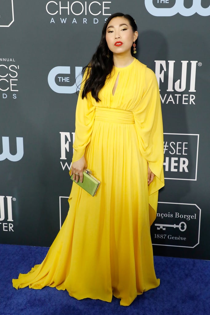 Awkwafina at the 2020 Critics' Choice Awards