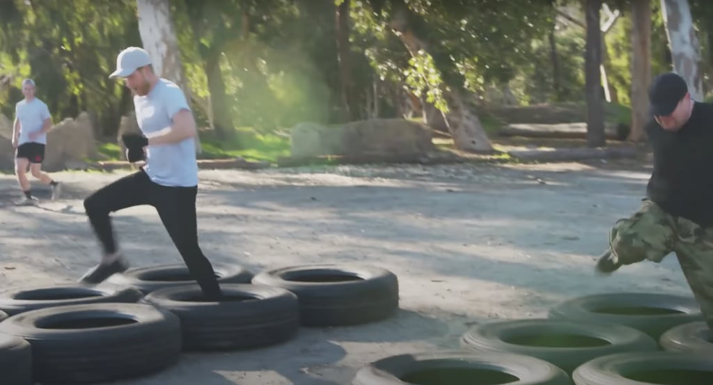 Prince Harry, Tire Jump Extraordinaire.