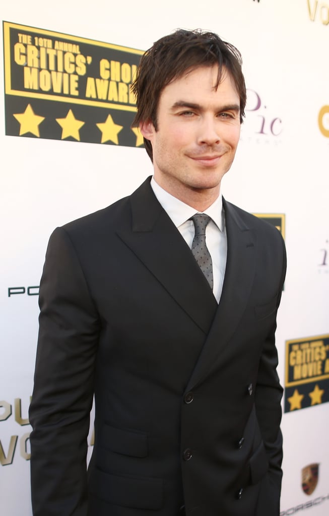 Ian Somerhalder at the Critics' Choice Awards 2014