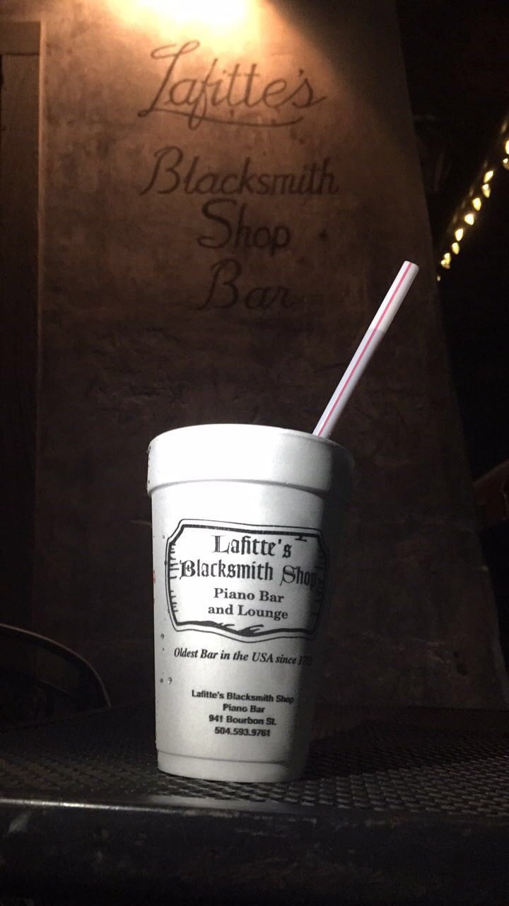 Voodoo Daiquiri at Lafitte's Blacksmith Shop Bar