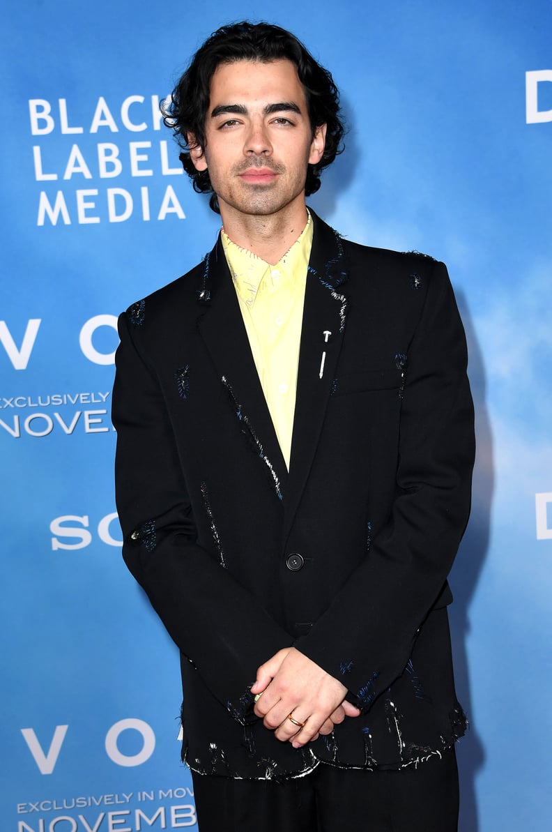 LOS ANGELES, CALIFORNIA - NOVEMBER 15: Joe Jonas attends the Los Angeles Premiere Of Sony Pictures'