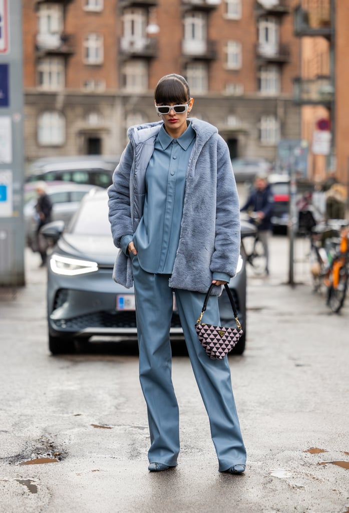 Look Back at Copenhagen Fall 2023 Fashion Week Street Style: Leather Layers