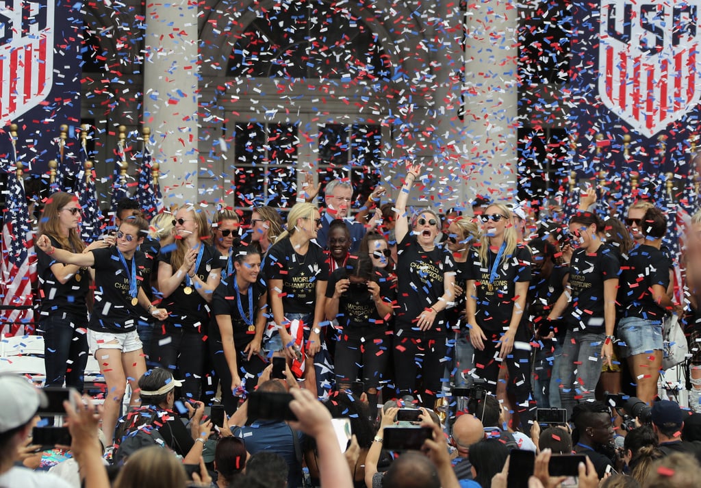 US Women's Soccer Team Ticker-Tape Parade Photos