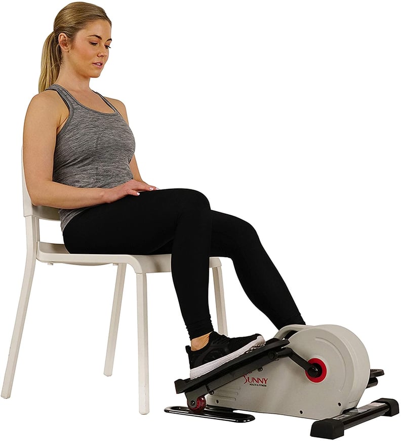 The Best No-Assembly-Required Machine: Sunny Health & Fitness Magnetic Under Desk Elliptical Peddler