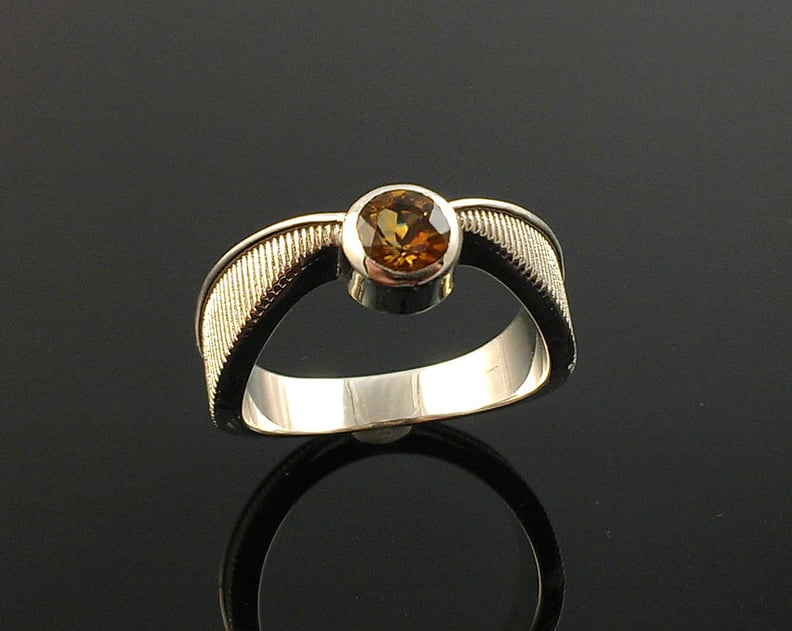 Seeker Geeky Snitch Engagement Ring