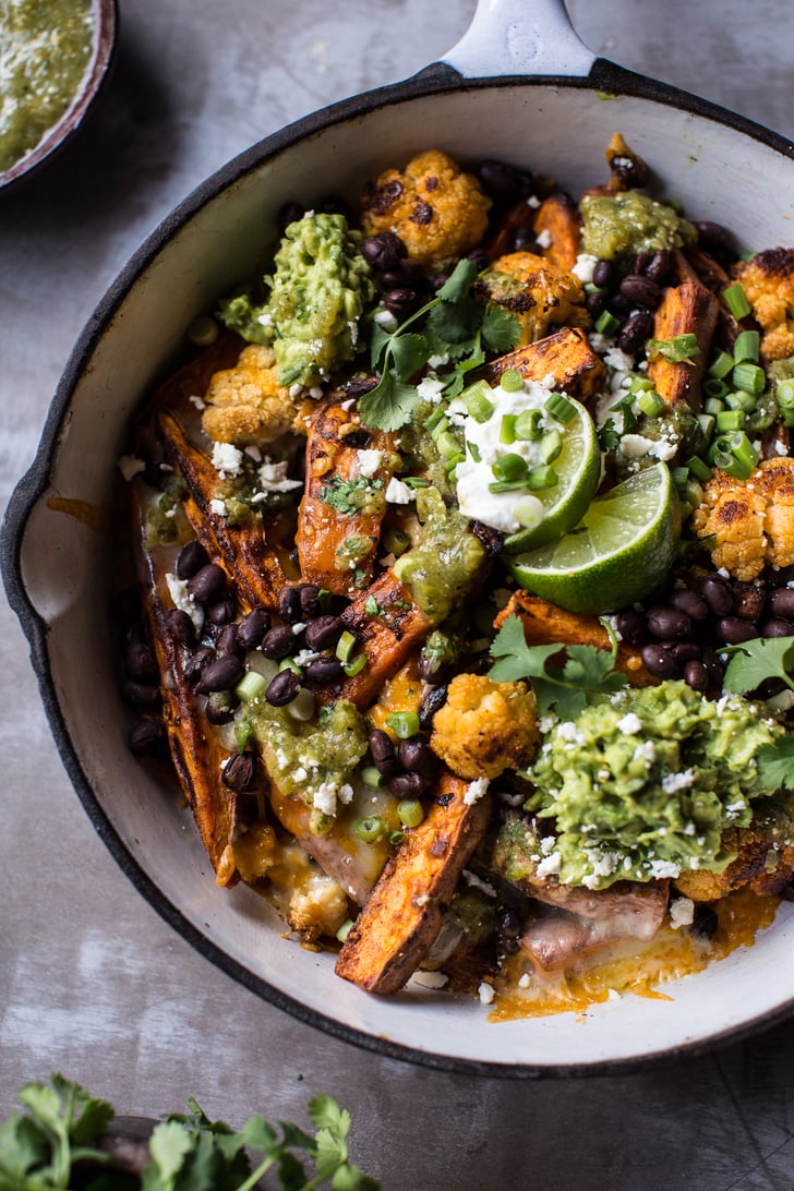 Sweet Potato and Black Bean Nachos With Green Chile Salsa | The Best ...
