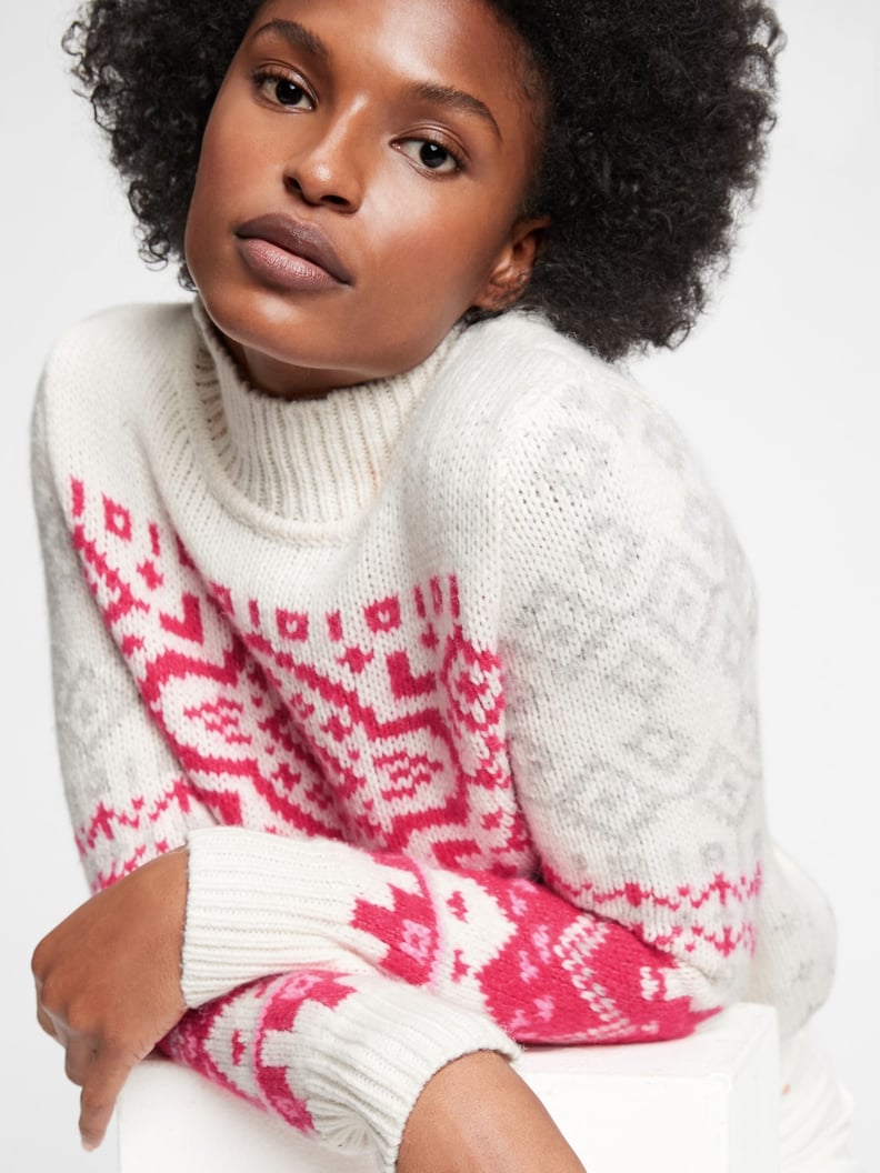 Gap Fair Isle Turtleneck Sweater