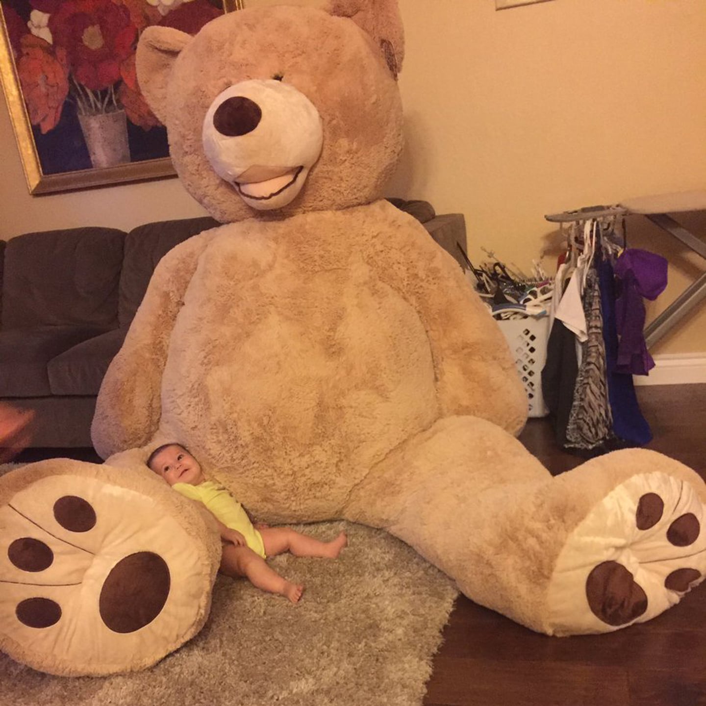 giant teddy bear for baby