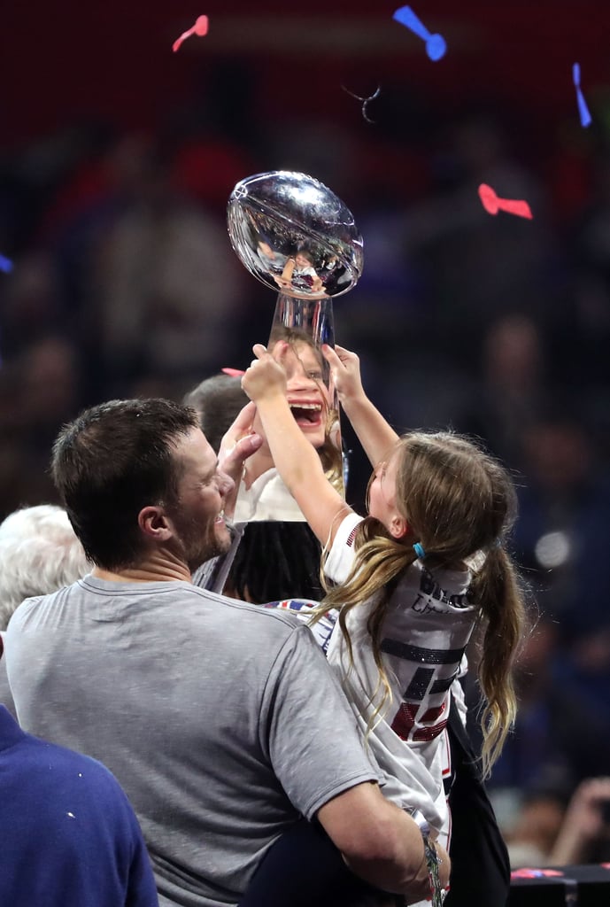 Tom Brady and Gisele Bündchen at 2019 Super Bowl Pictures