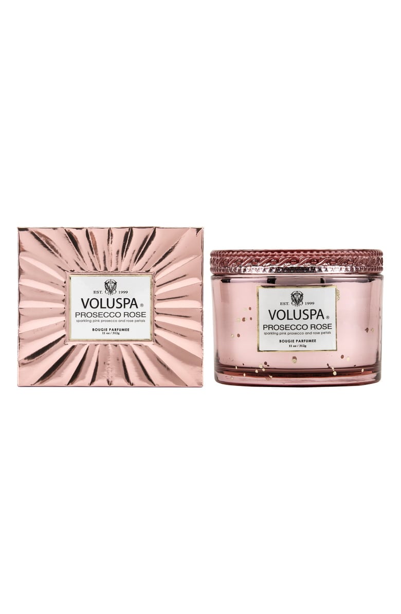 Vermeil Prosecco Rose Corta Maison Candle