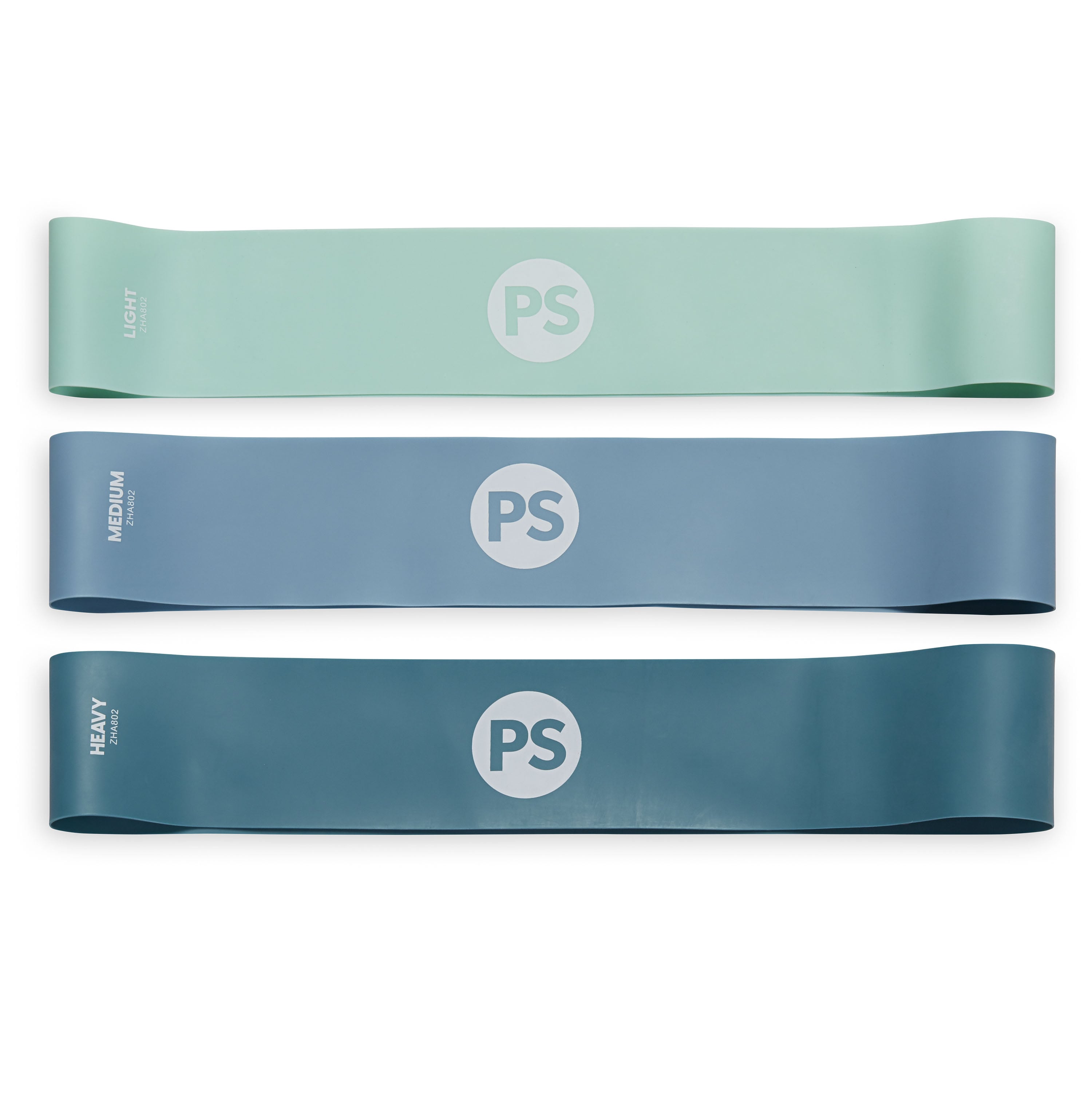 Mirror workout store with resistance bands