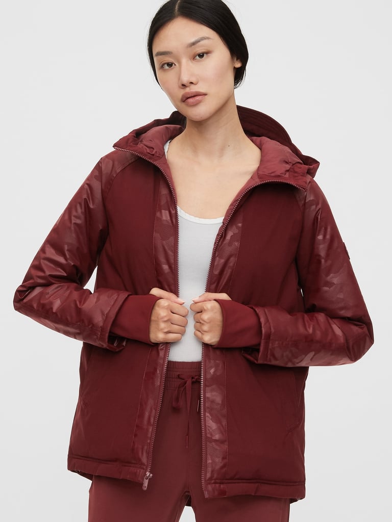 Gapfit sherpa puffer jacket top