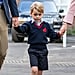 Prince George and Prince William First Day of School Photos