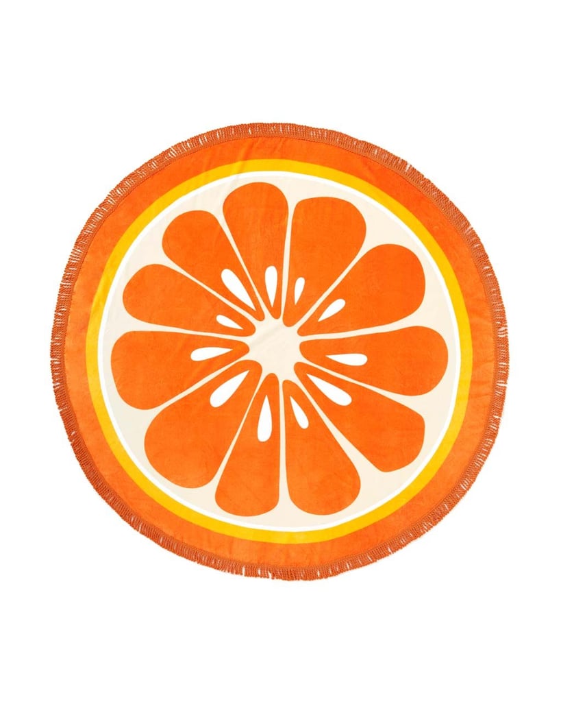 All Around Giant Circle Towel in Orange