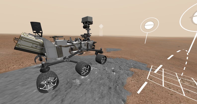 Curiosity Surface of Mars Virtual Tour