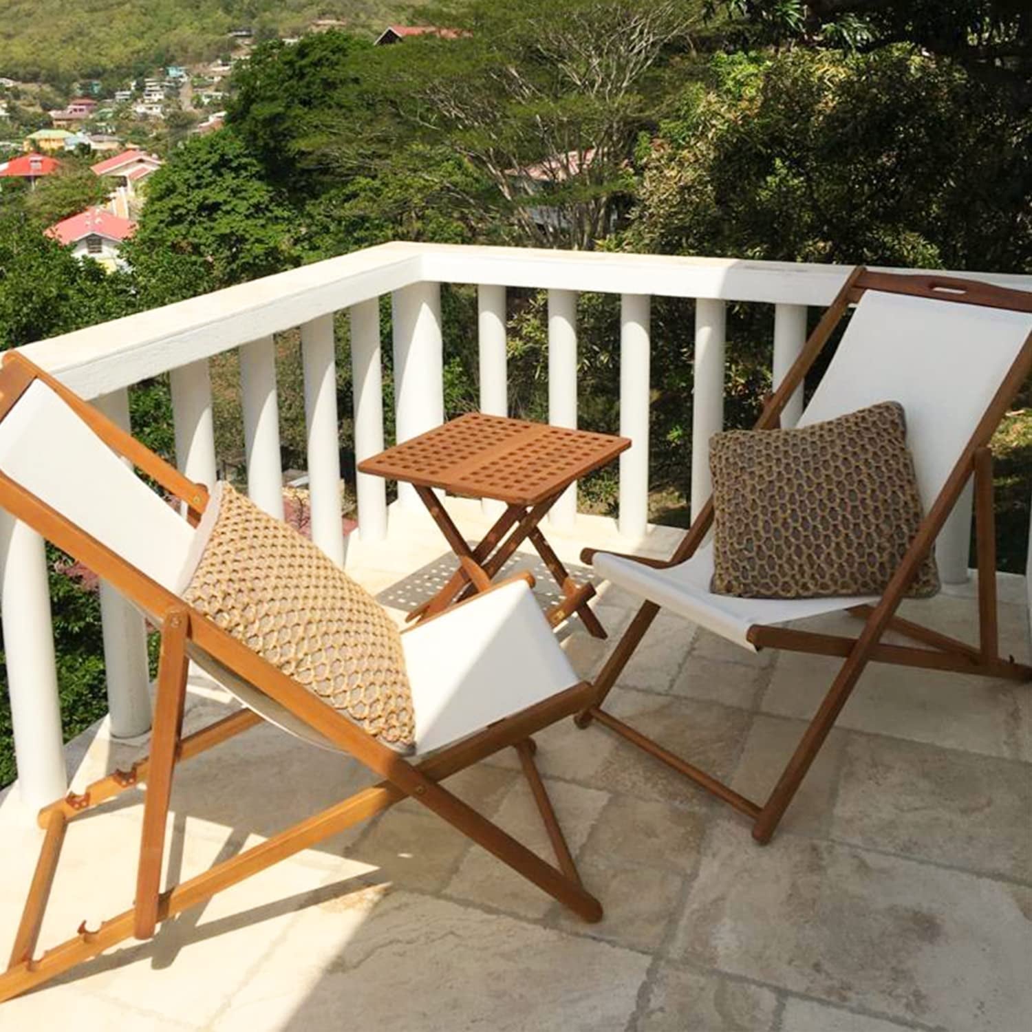 For the Patio FDW Beach Sling Chair Set 15 Stylish Home Picks