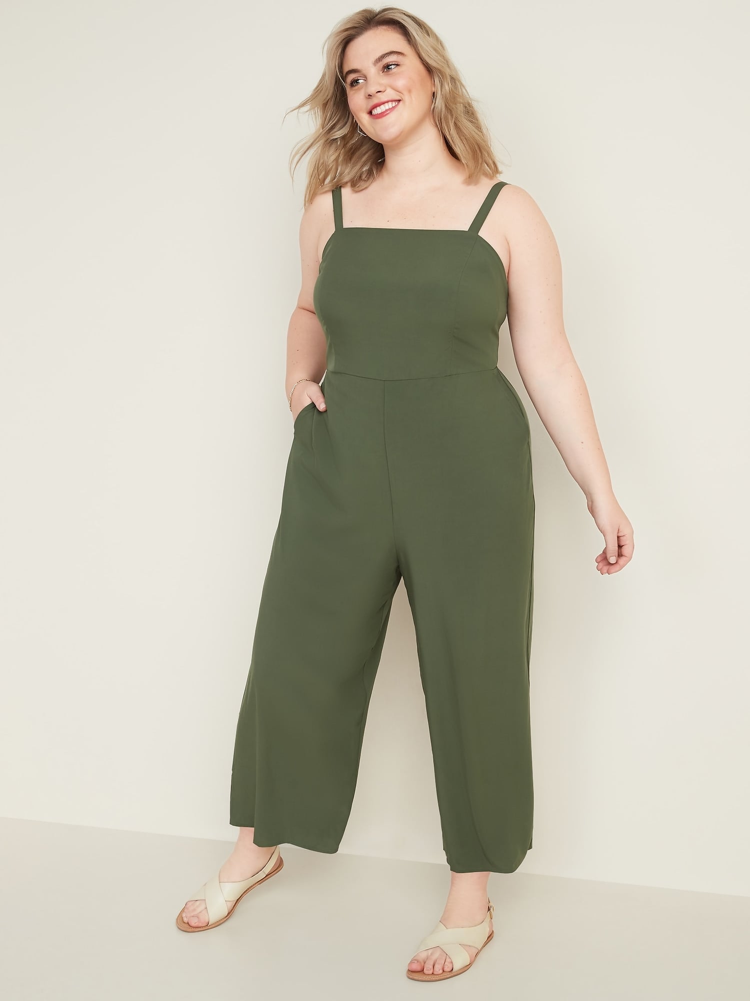 old navy jumpsuit green