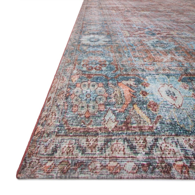 Lucca Brick Ocean Rug