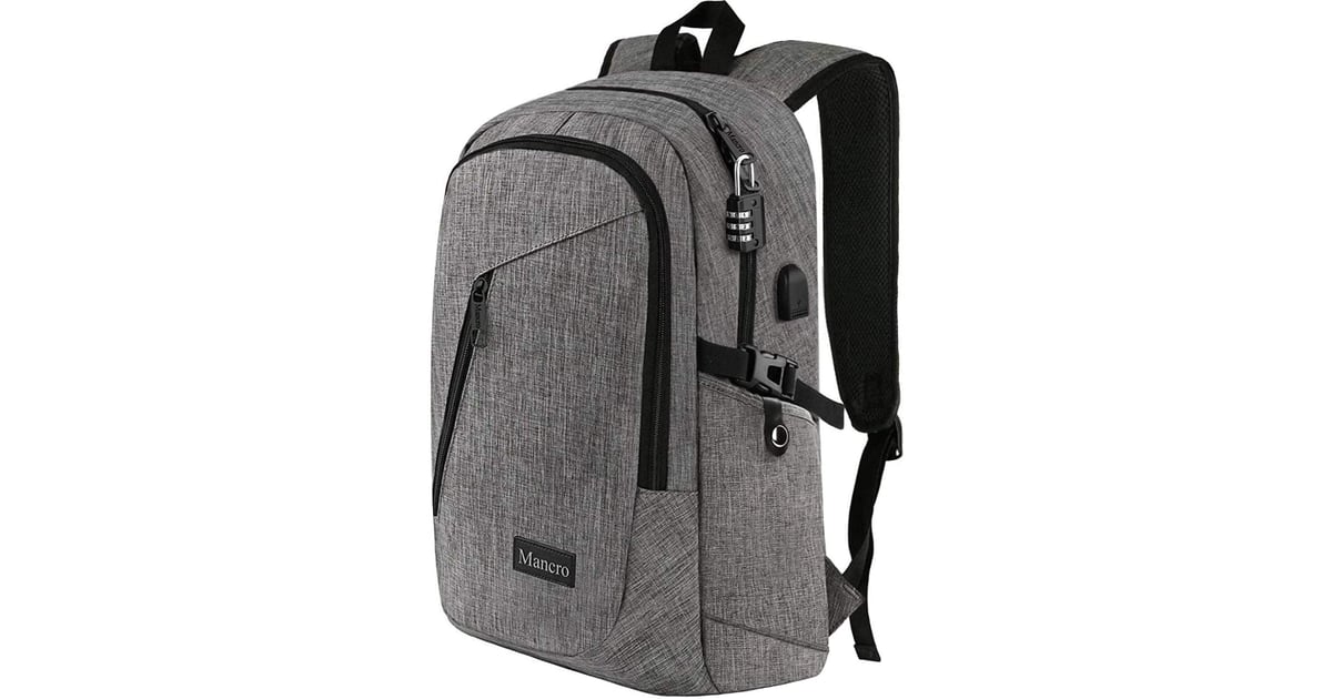 Mancro Laptop Backpack The Best Quick and Easy Gifts 2020 POPSUGAR