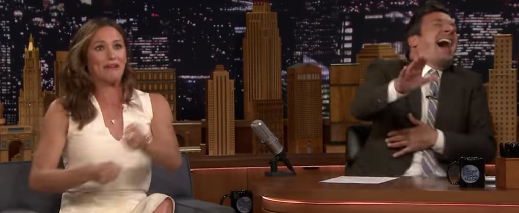 Jennifer Garner on Jimmy Fallon Talking About Kayaking Trip