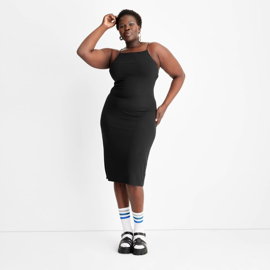 A Midi Dress: Future Collective with Gabriella Karefa-Johnson Sleeveless Rib-Knit Bodycon Midi Dress