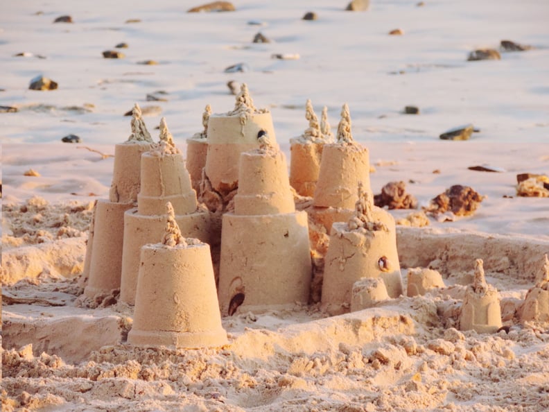 Build a sandcastle.