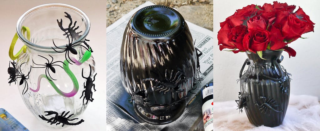 DIY Halloween Vase