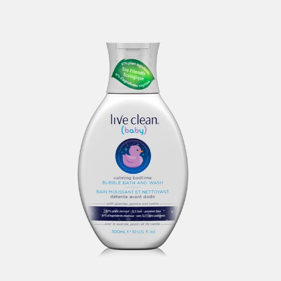 Live Clean Baby Calming Bedtime Bubble Bath & Wash