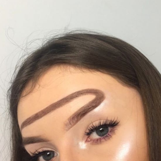 Halo Brow Reverse Unibrow Instagram Beauty Trend