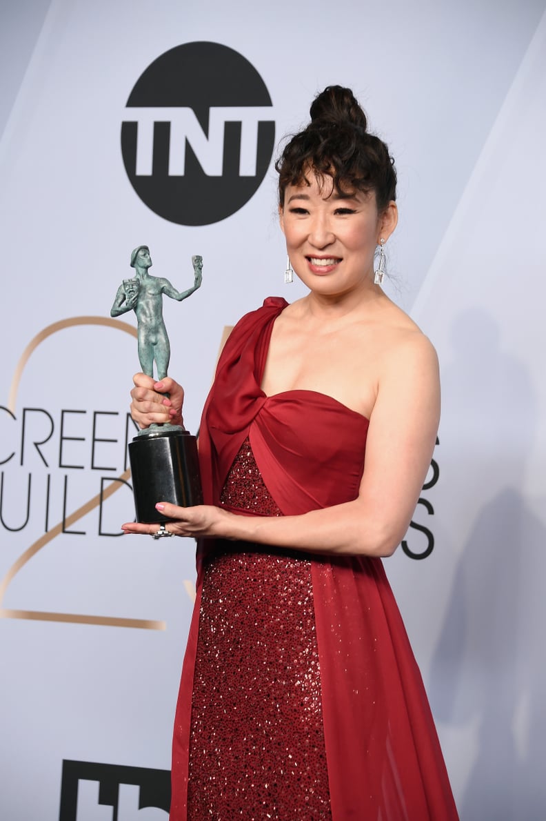 Sandra Oh Speech at the 2019 SAG Awards Video PS Entertainment(02)