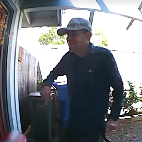 80-Year-Old Man Dancing About Toilet Paper on Doorbell Video