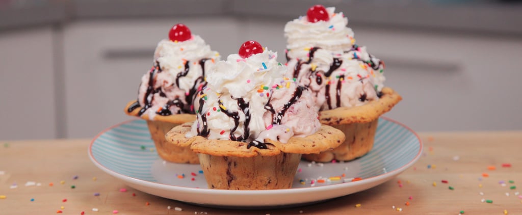 Cinnamon Roll Ice Cream Bowls
