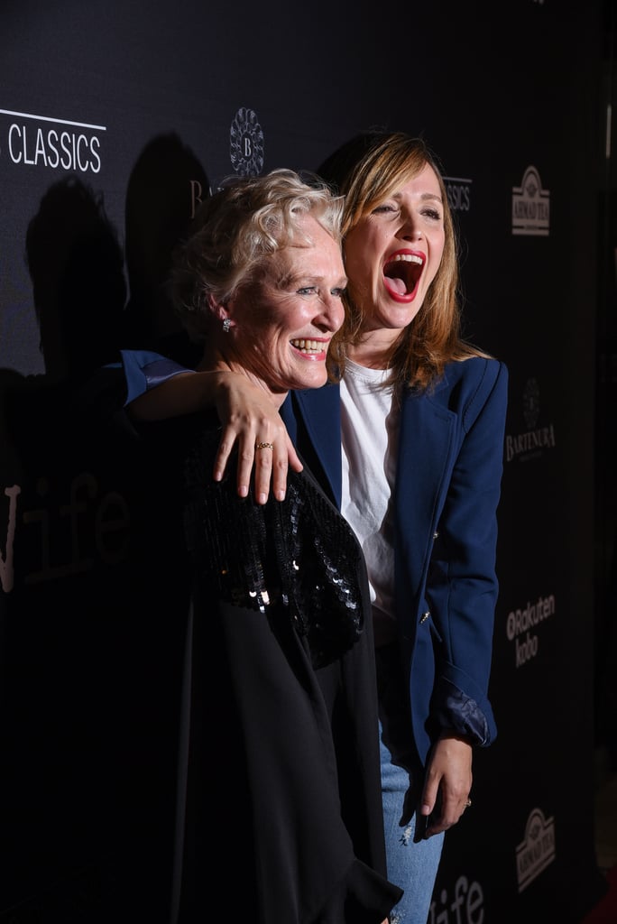 Glenn Close Pretends to Faint on the Red Carpet 2018