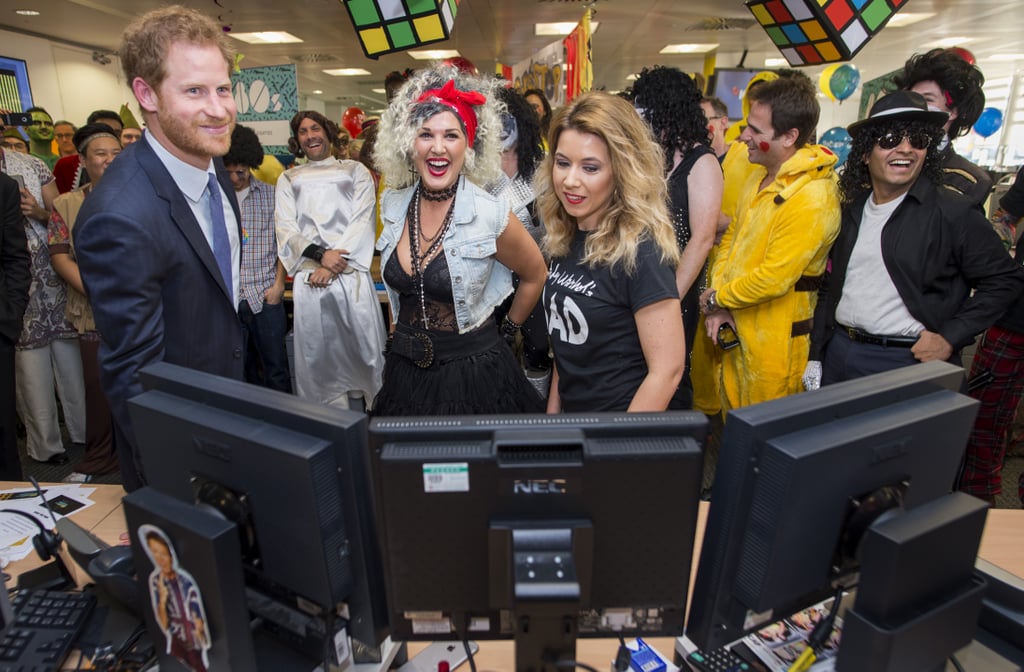 Prince Harry at ICAP Charity Trading Day December 2016