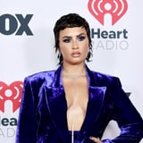 Demi Lovato Debuted a Spider Tattoo - On Their Head